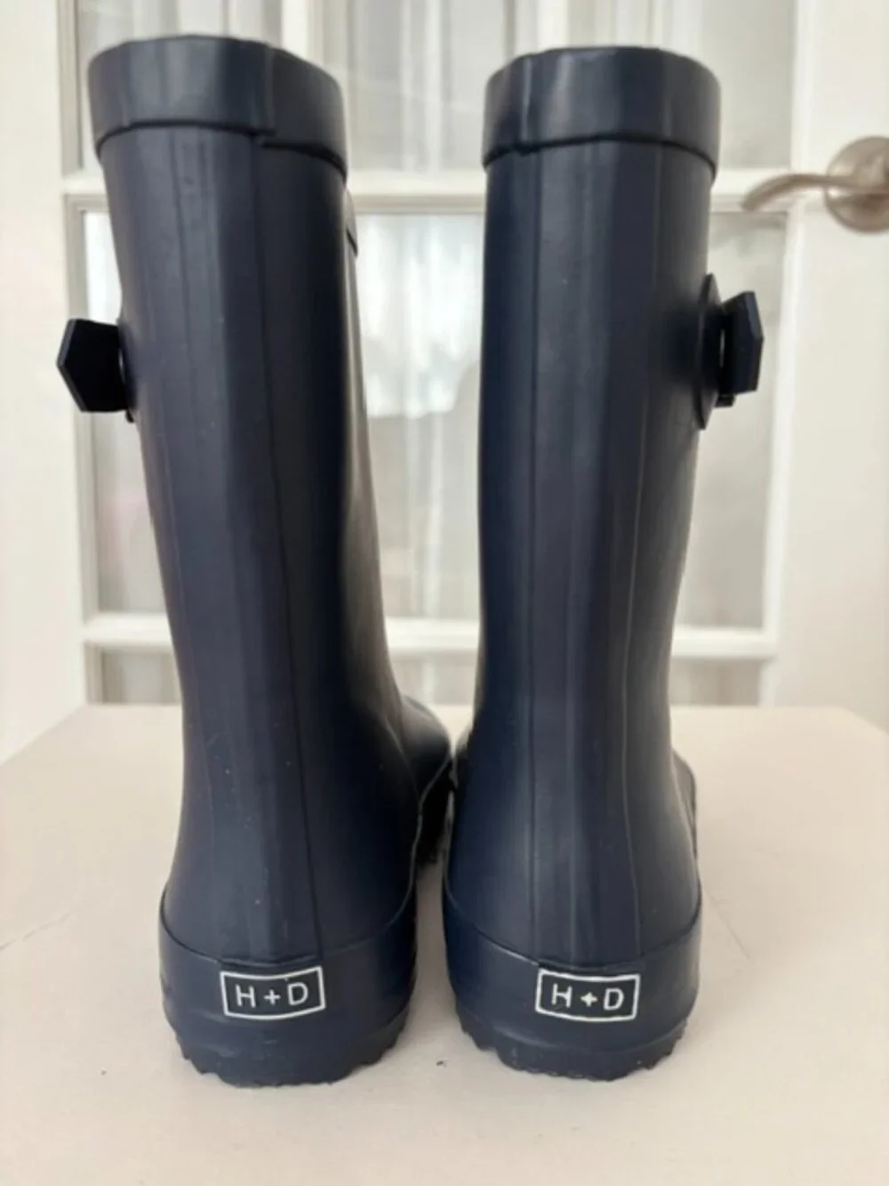 Hubble & Duke Children's Rain Boots - Size 1 - Navy Blue